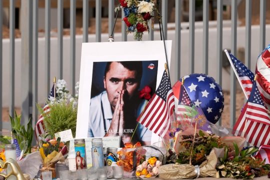 Memorial για τον Τσάρλι Κέρκ